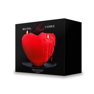 XXL Harten Kaars - Melting Heart Candle