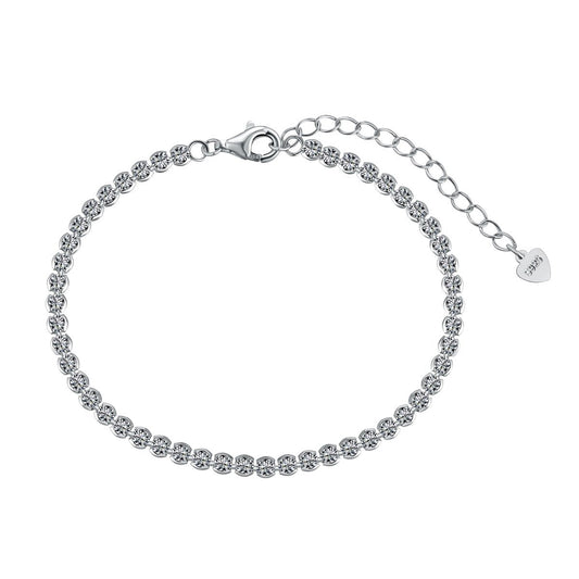 TENNIS-armband | Sterling zilver