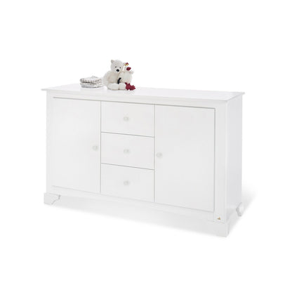 Startset 'Pino' extra breed
2 delen: ledikant, extra brede commode