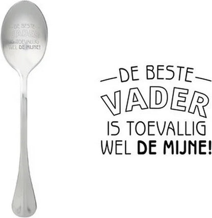 One Message Spoon - Origineel cadeau - Diverse teksten - Lepel met tekst - Style De Vie