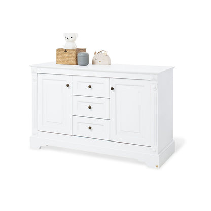 Startset 'Emilia' extra breed
2 delen: ledikant, extra brede commode