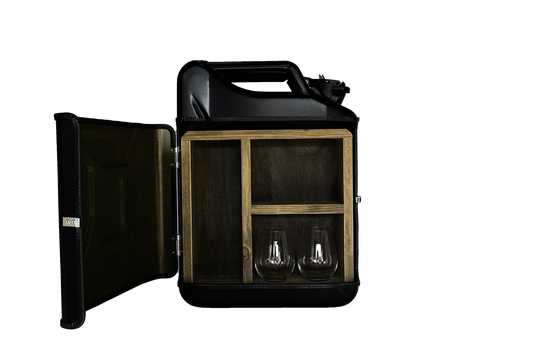 Jerrycan Bar Gin - Zwart - Leuk voor in de mancave - Uniek en Stijlvol - Perfect voor de ginliefhebbers - Exclusief drank