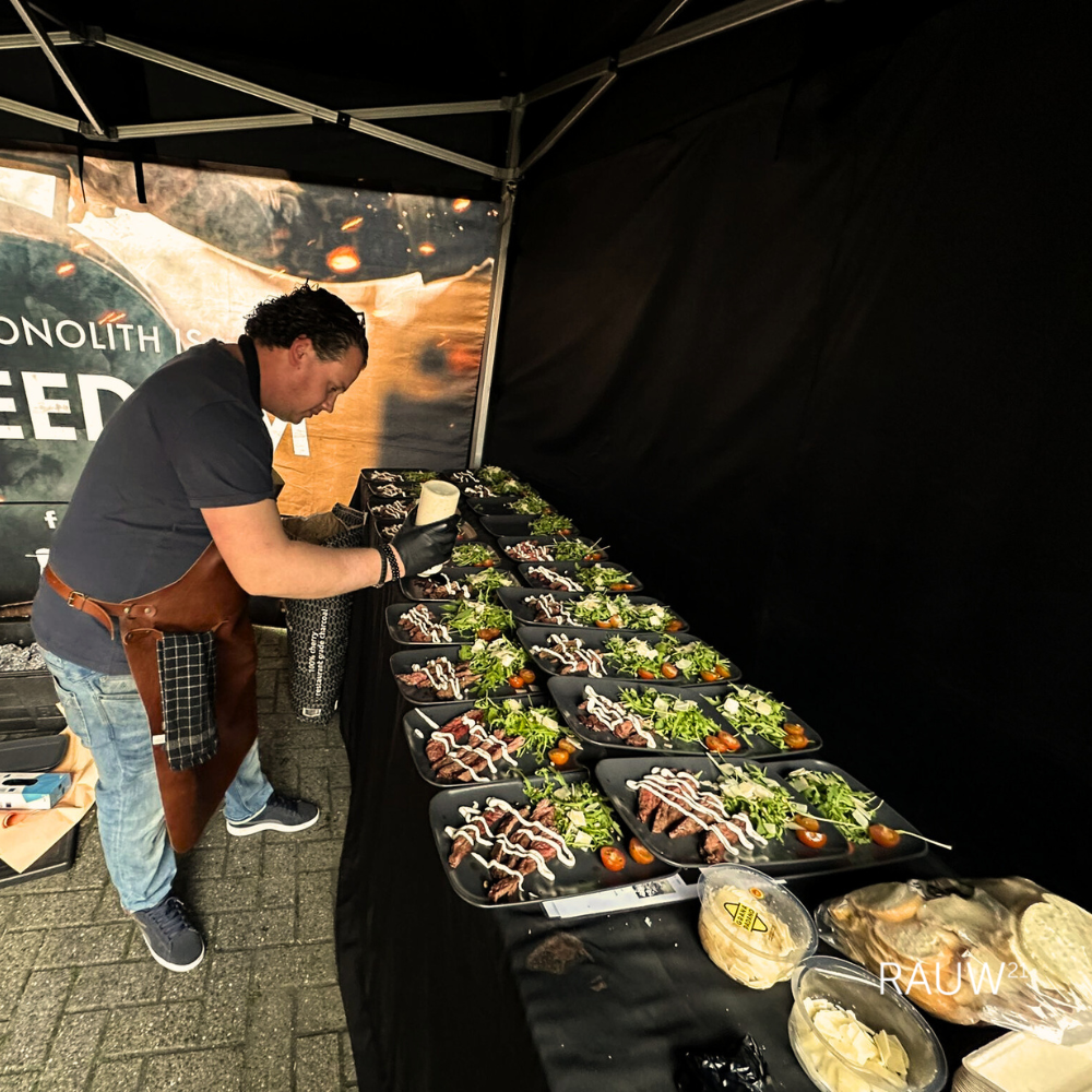 Workshop 5-Gangen Diner Kamado - Ultieme Kookervaring - Compact & Stijlvol Zwart - Buitenkeuken Grillen - Leer Meesterlijke Gerechten Bereiden op je Kamado Grill