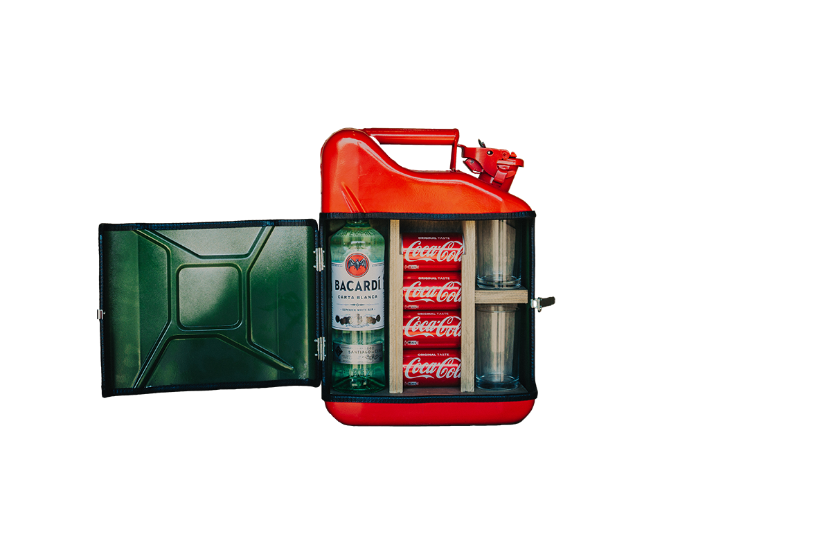 Jerrycan 'Mini bar'