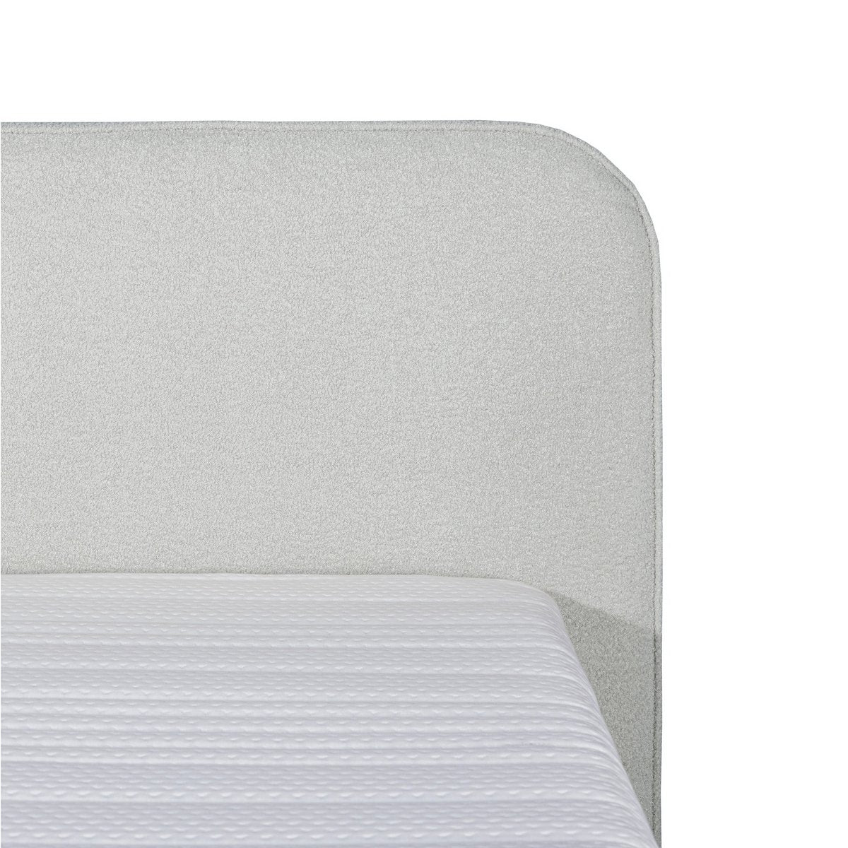 Mörgenn Bouclé Boxspring Eenpersoons