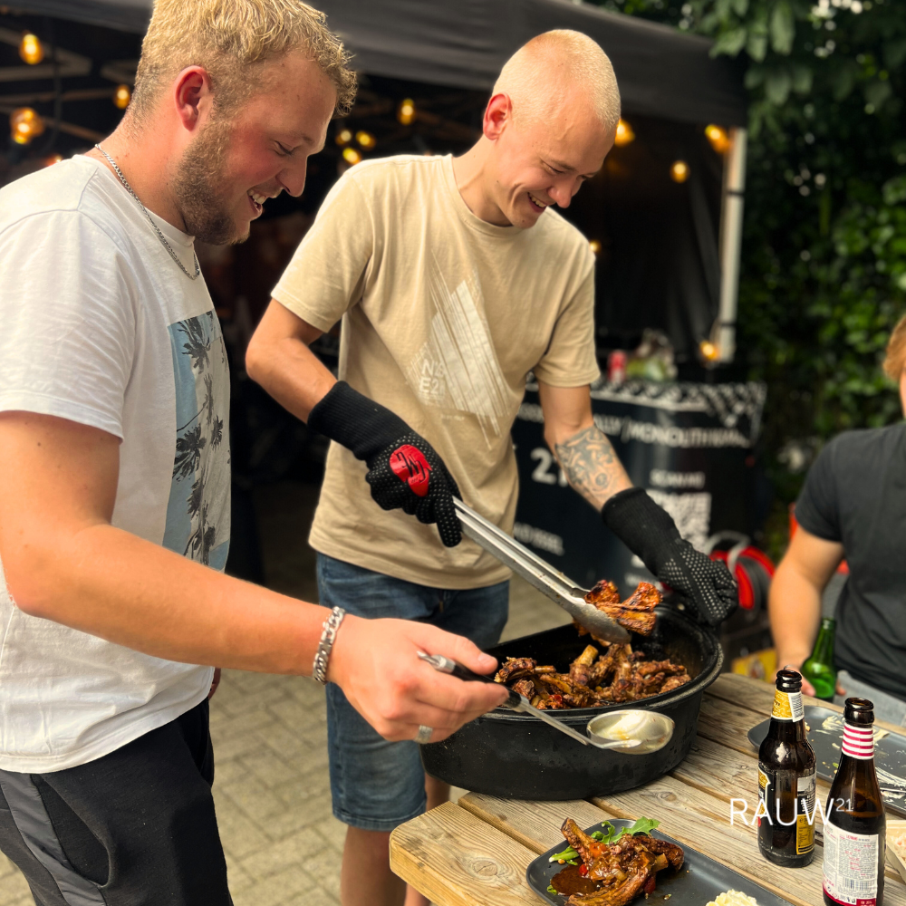 Workshop 5-Gangen Diner Kamado - Ultieme Kookervaring - Compact & Stijlvol Zwart - Buitenkeuken Grillen - Leer Meesterlijke Gerechten Bereiden op je Kamado Grill