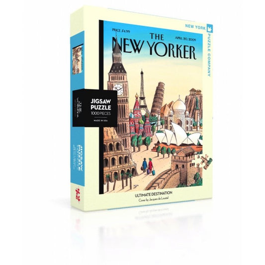 New York Puzzle Company - New Yorker Ultimate Destination - 1000 stukjes puzzel