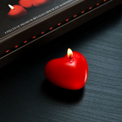 Heart-Shaped Bonbon Candle lights