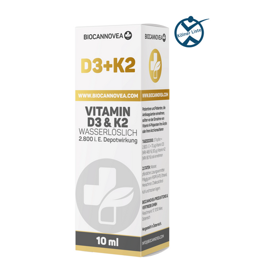 Vitamine D3+K2 wateroplosbaar