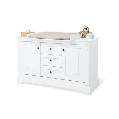 Startset 'Emilia' extra breed
2 delen: ledikant, extra brede commode