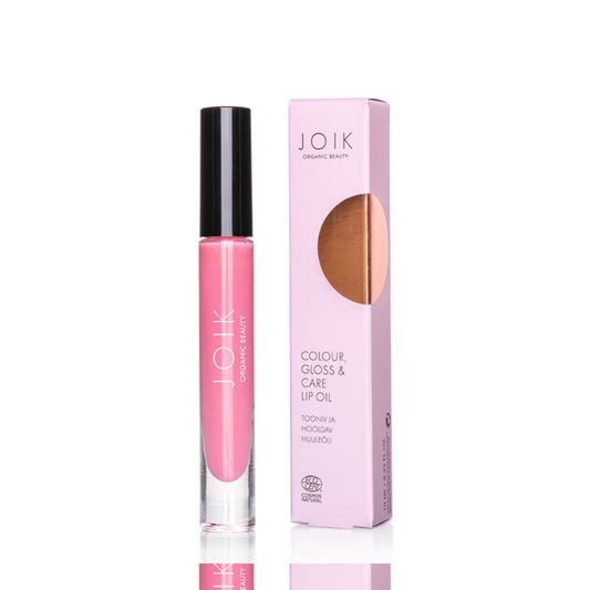 JOIK ORGANIC Colour, Gloss & Care Lip Oil 01 Pastel Pink 10 ml