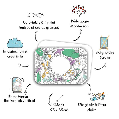 Coloriboard - Jungle