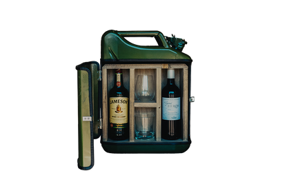 Jerrycan His & Hers Bar - Groen - Uniek geschenkidee - Praktisch en Stijlvol - Ideaal als cadeau