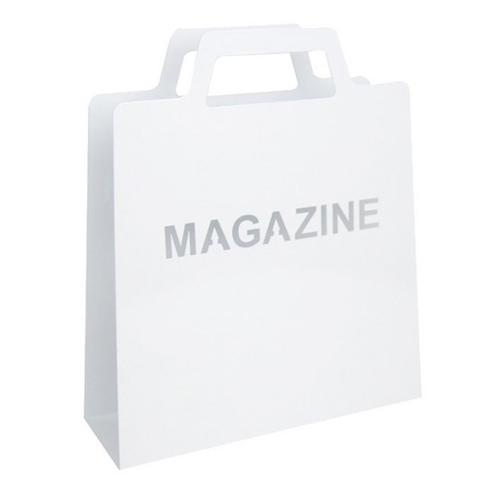 Trendform Magazine Bag - white