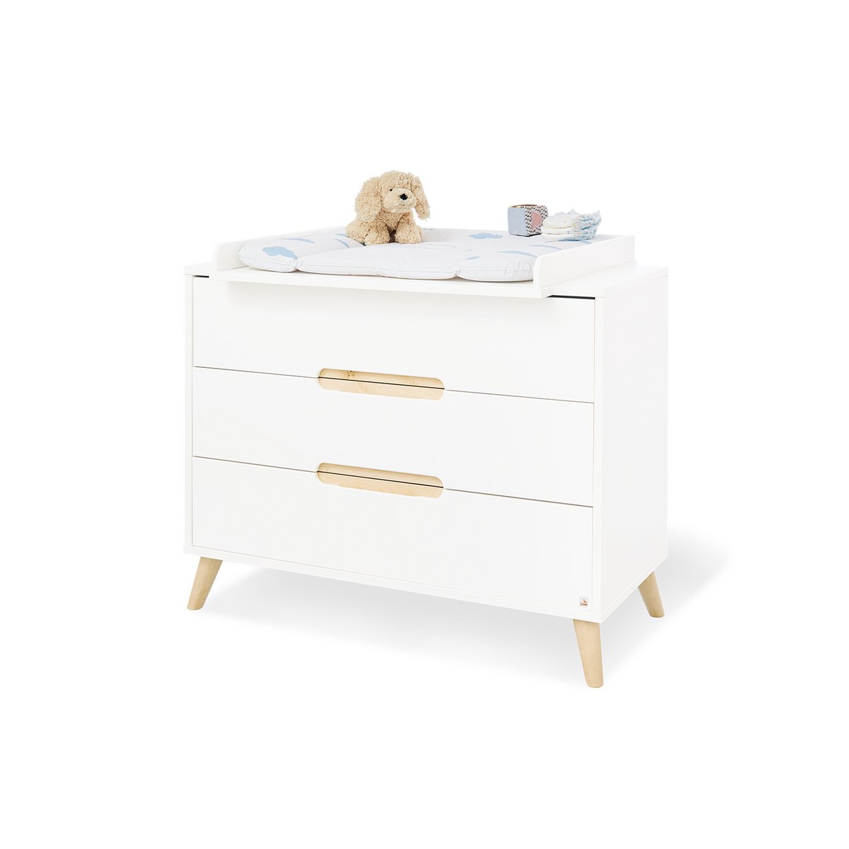 Startset 'Move' breed
2 delen: ledikant, brede commode