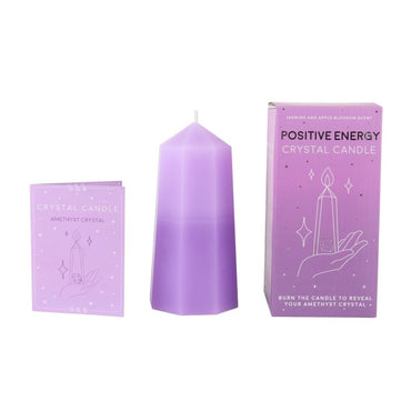 Crystal Candle - Positivity