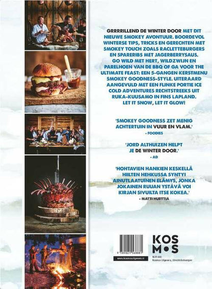 Smokey Goodness 4 - Winter BBQ - Kookboek voor winterse grillavonturen - Jord Althuizen - BBQ recepten - BBQ boek