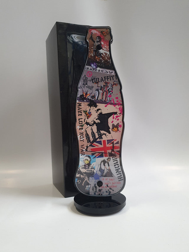 Art bottle Banksy IV