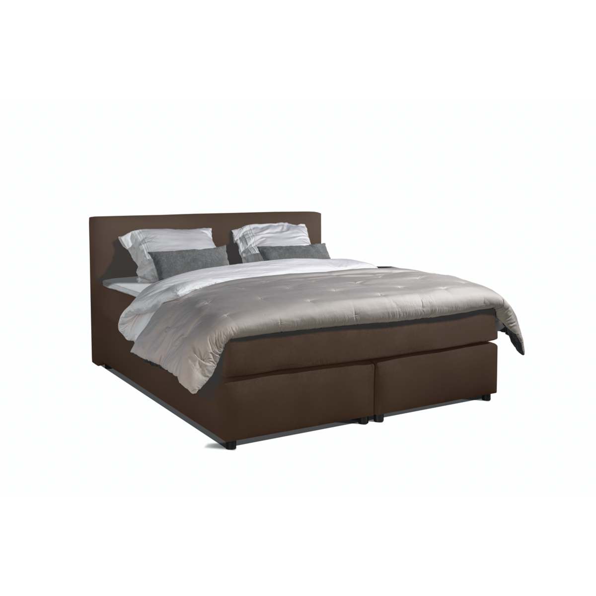 Mörgenn Boxspring Parga Lederlook - Complete set