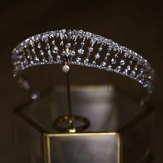 Prinses Koninklijke elegantie kristallen tiara