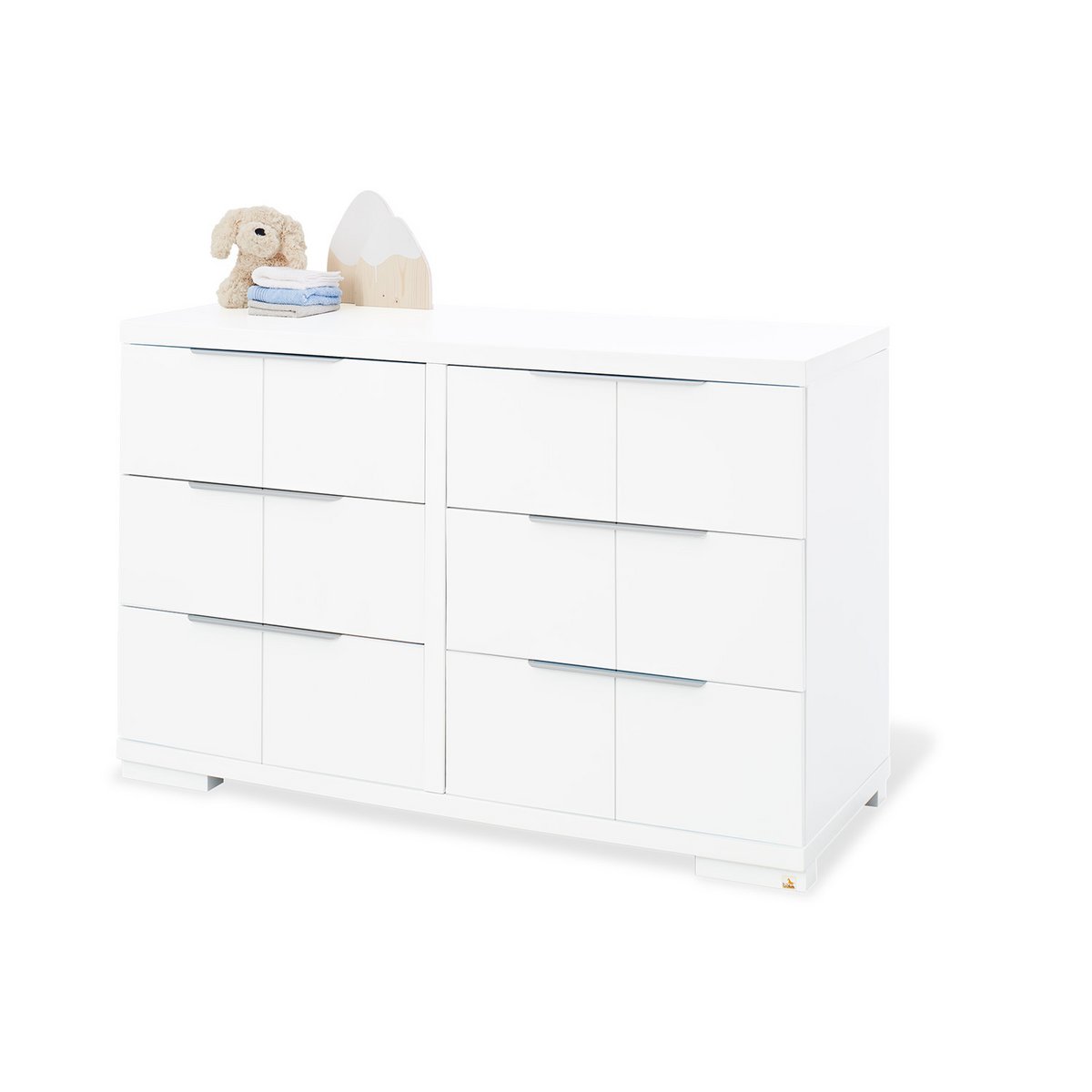 Startset 'Polar' extra breed
2 delen: ledikant, extra brede commode