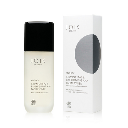 JOIK Organic Vegan Illuminating & Brightening AHA Facial Toner 100ml