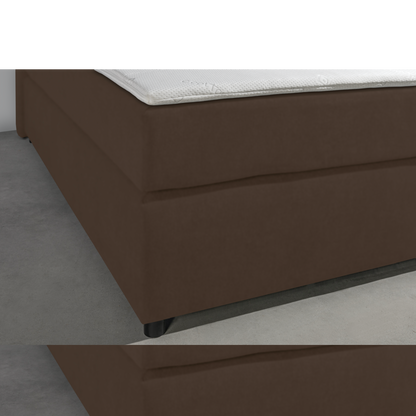 Mörgenn Boxspring Parga Lederlook - Complete set