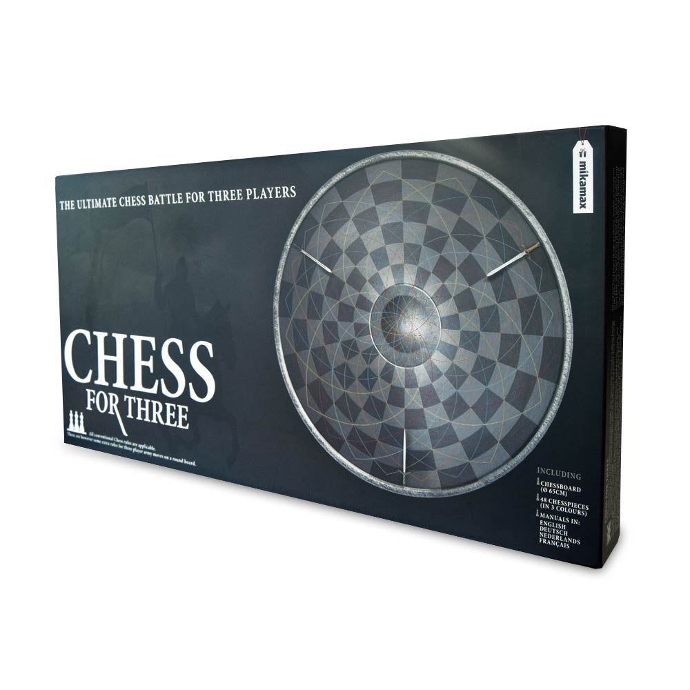 Schaakbord XL voor 3 Personen - Chess for Three