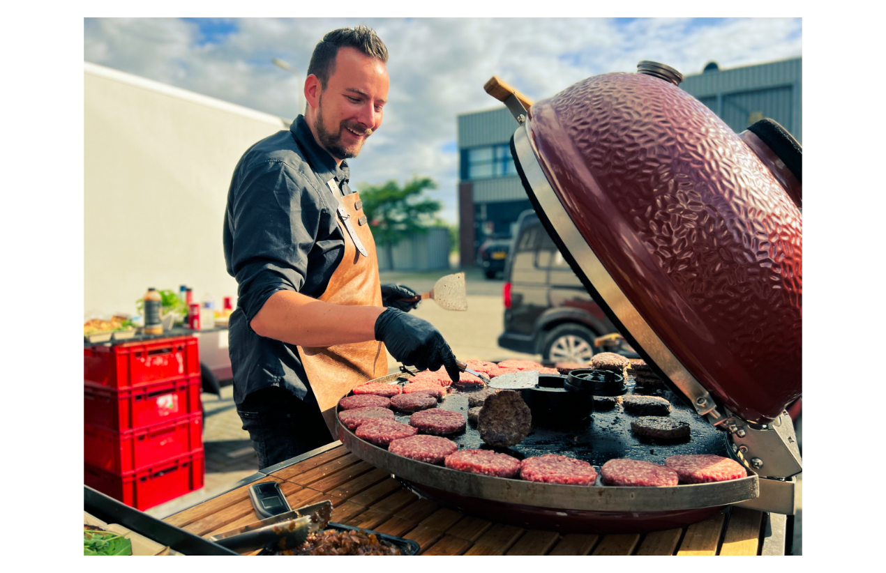 Workshop 5-Gangen Diner Kamado - Ultieme Kookervaring - Compact & Stijlvol Zwart - Buitenkeuken Grillen - Leer Meesterlijke Gerechten Bereiden op je Kamado Grill