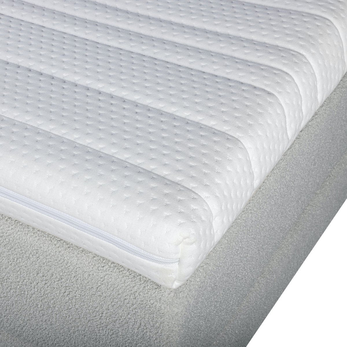 Mörgenn Bouclé Boxspring Eenpersoons