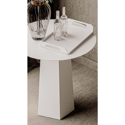 Charm Side Table White