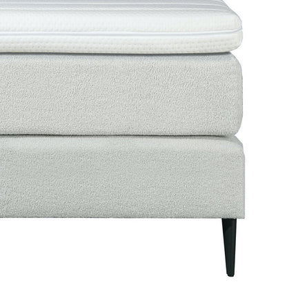 Mörgenn Bouclé Boxspring Eenpersoons