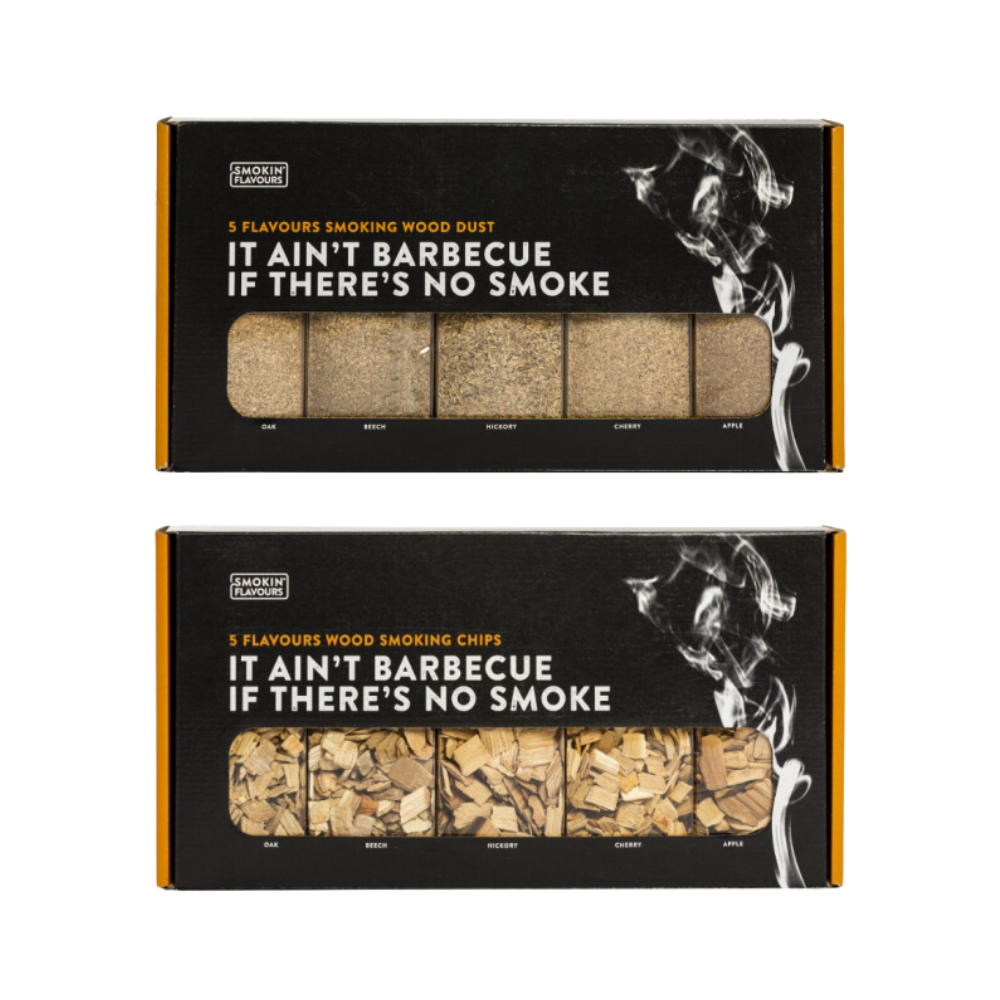 Smokin flavors giftboxen - rookmot - rooksnippers - 5 smaken