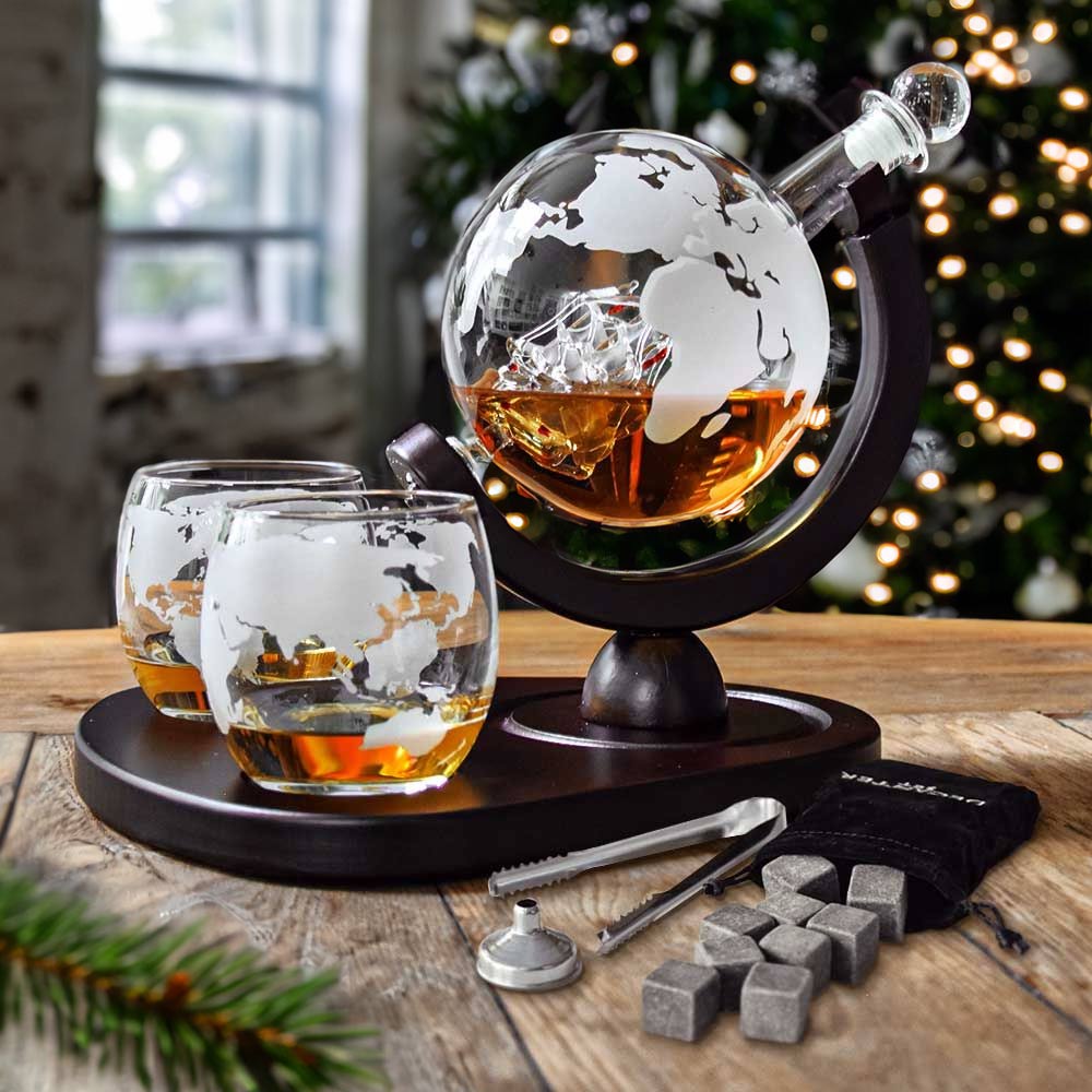 Globe Whiskey Decanter Deluxe