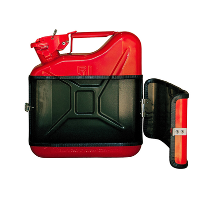 Jerrycan 5L Pakket - Rood - Compact en Stijlvol - Perfect voor Onderweg - Draagbaar en Handig