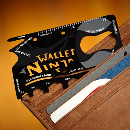 Ninja Wallet Multitool Creditcard