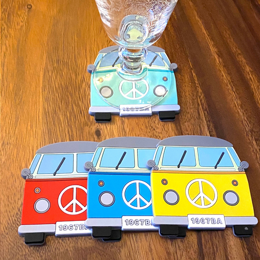 Volkswagen bus onderzetters