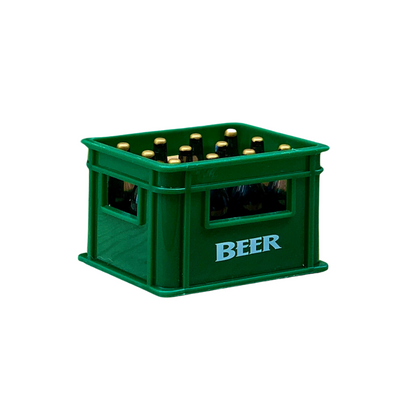 Bottle opener with magnet, Beer Crate-Groen