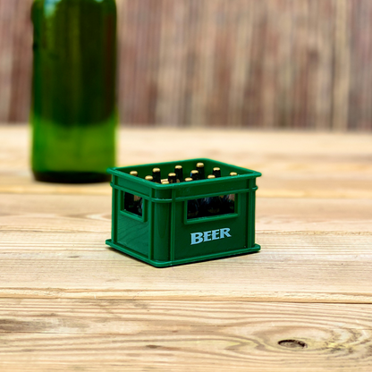 Bottle opener with magnet, Beer Crate-Groen