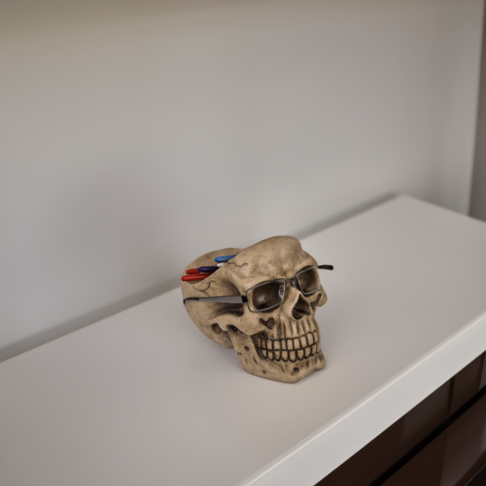 Schedel Organizer - skull pennebak