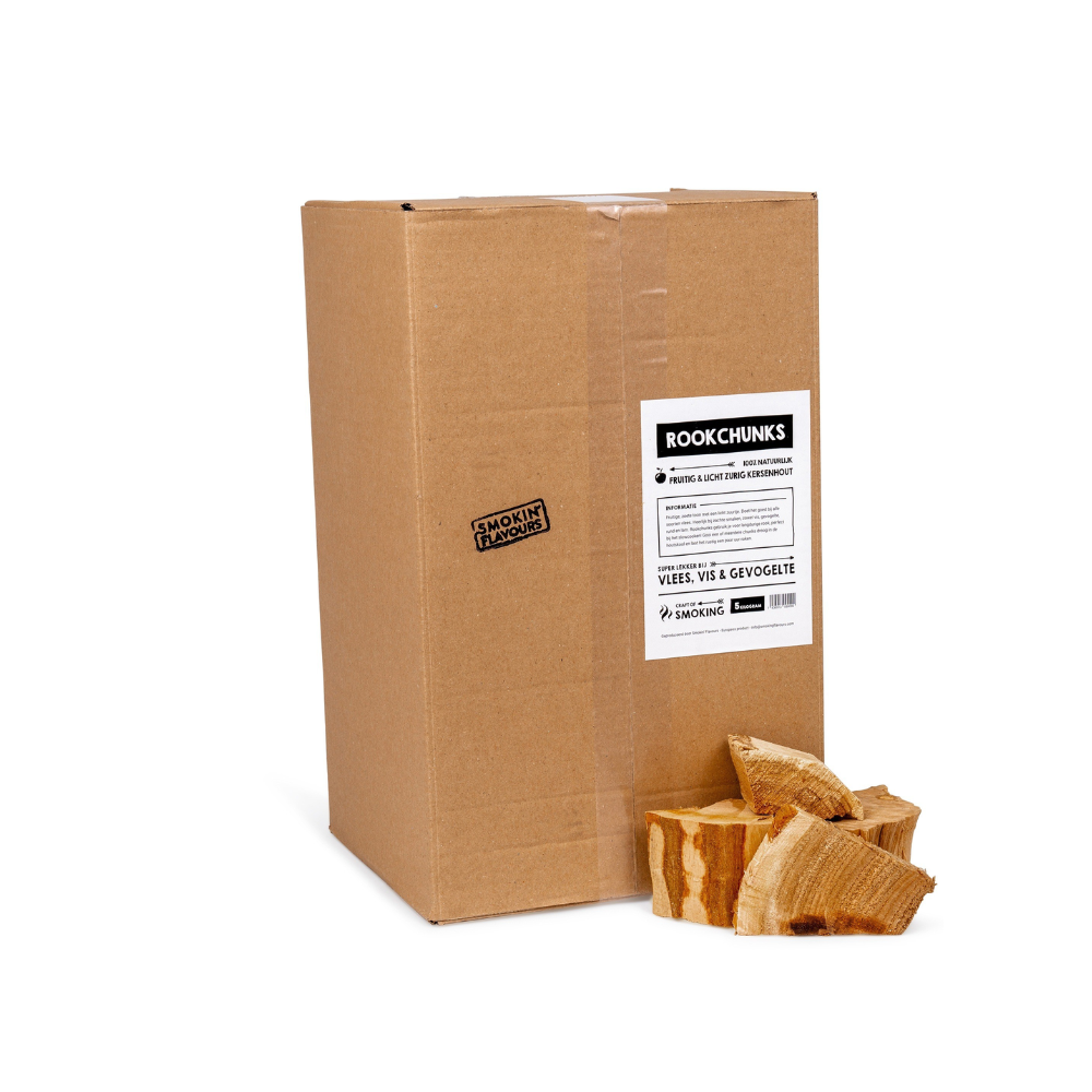 Rookchunks voor op de barbecue - Diverse smaken - 5 KG Chunks rookhout