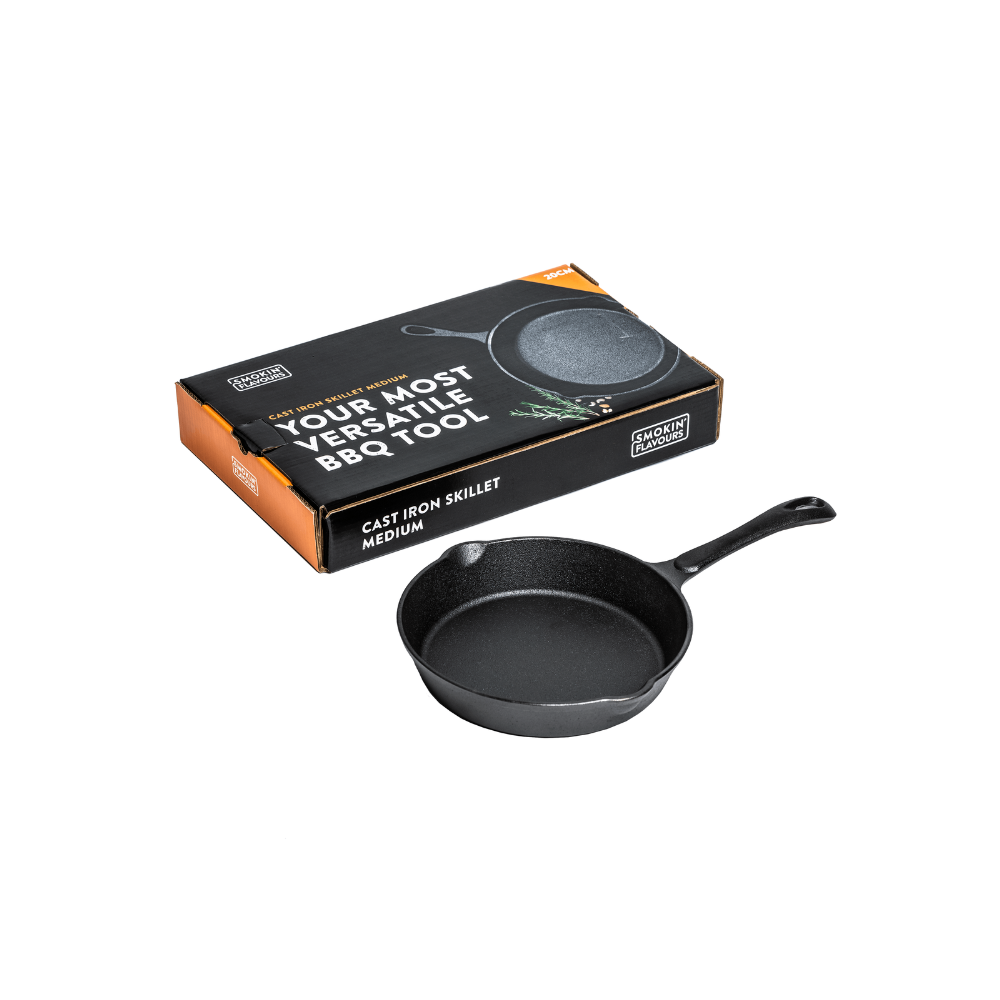 Gietijzeren Skillet | ⌀ 20 cm | Voor Een Perfecte Sear