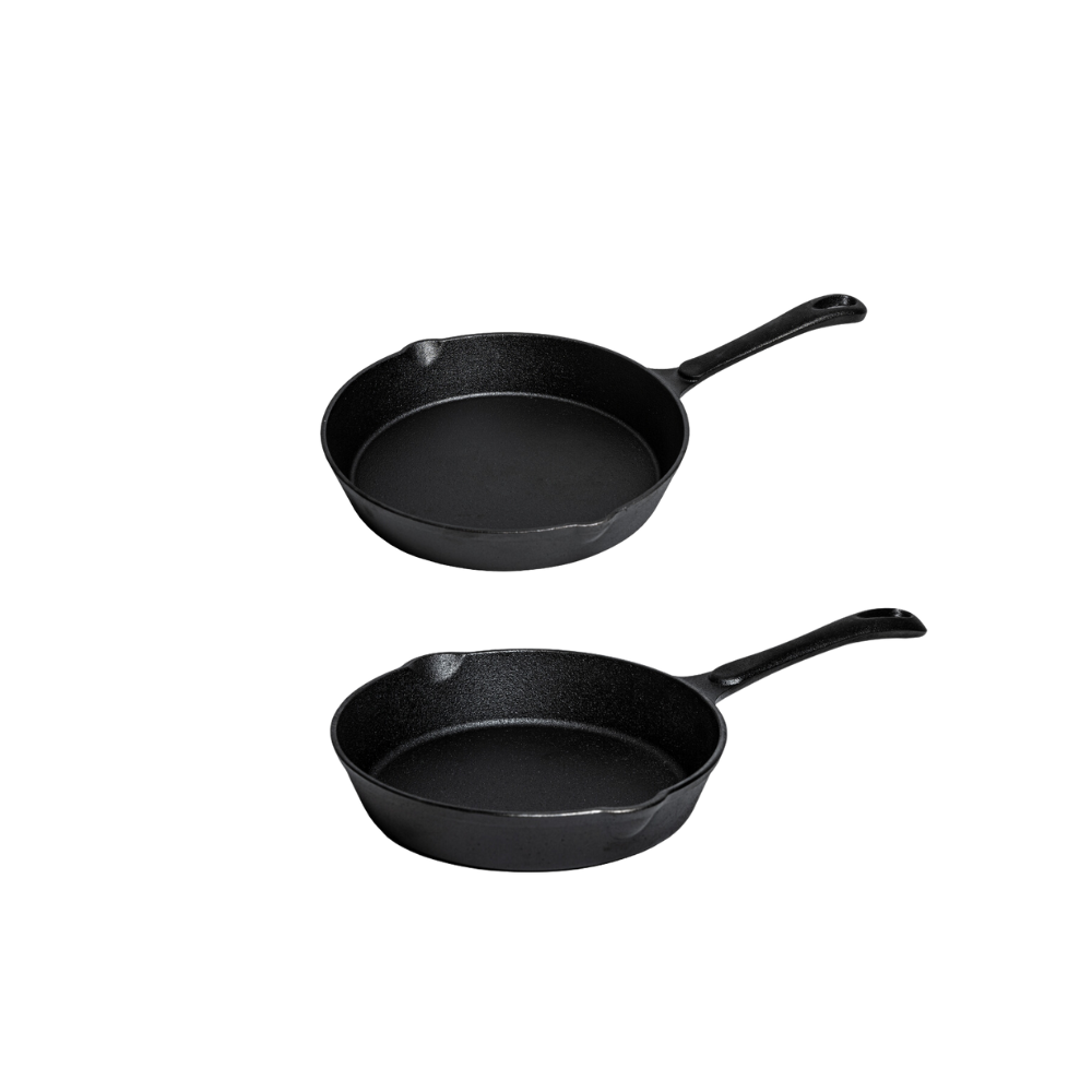 Gietijzer skillet diverse formaten