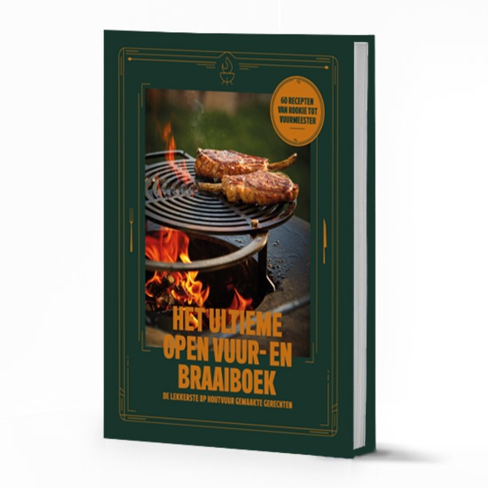 Het Ultieme Open Vuur- en Braaiboek NL - De Kunst van Koken met Vlammen