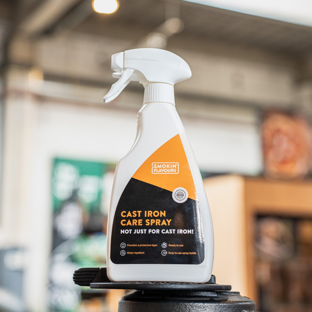 Cast Iron Care Spray | 500 ML | Onderhoud & Bescherming | Ideaal voor Gietijzeren Oppervlakken | Behoud de Perfecte Bakresultaten