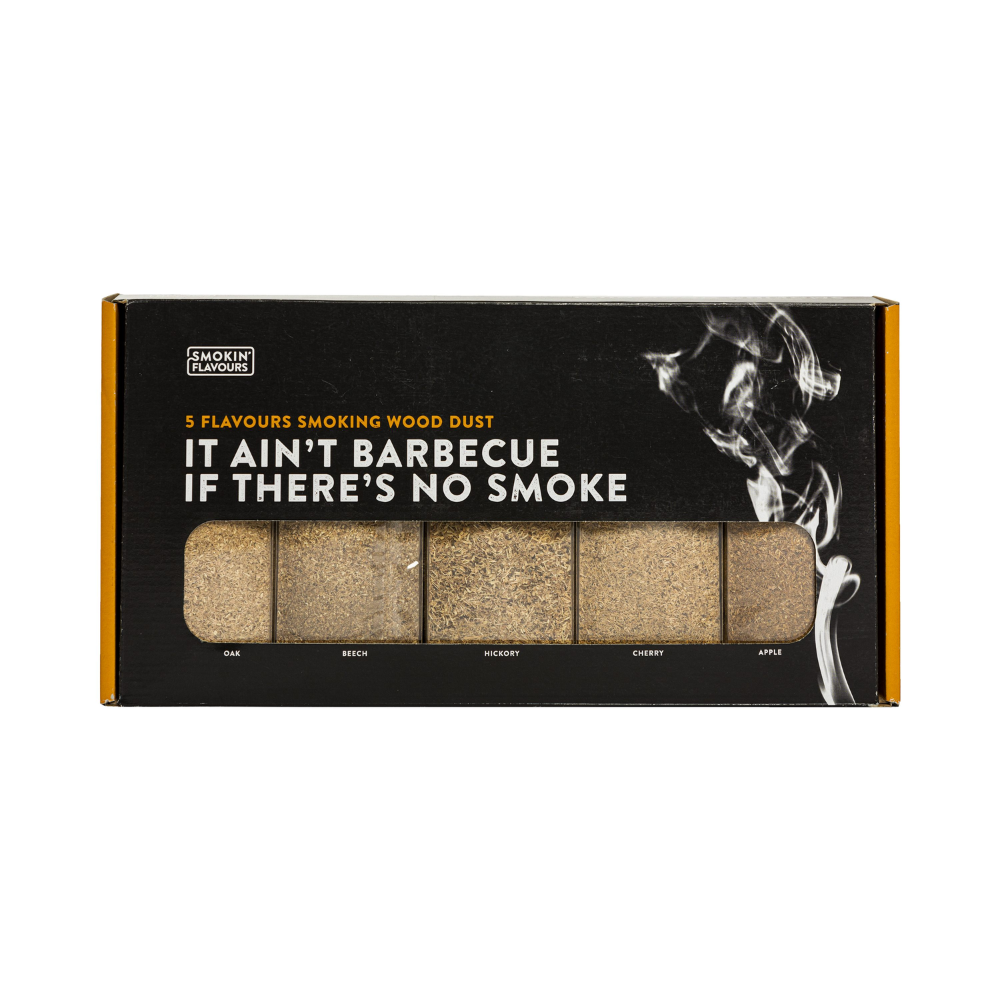 Smokin flavors giftboxen - rookmot - rooksnippers - 5 smaken