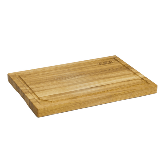 Snijplank FSC Eikenhout 50 cm x 35 cm - Perfecte Maat voor Elke Keuken, Duurzaam en Sterk