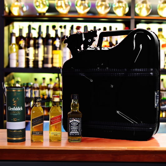 Jerrycan Whiskey Bar - Zwart