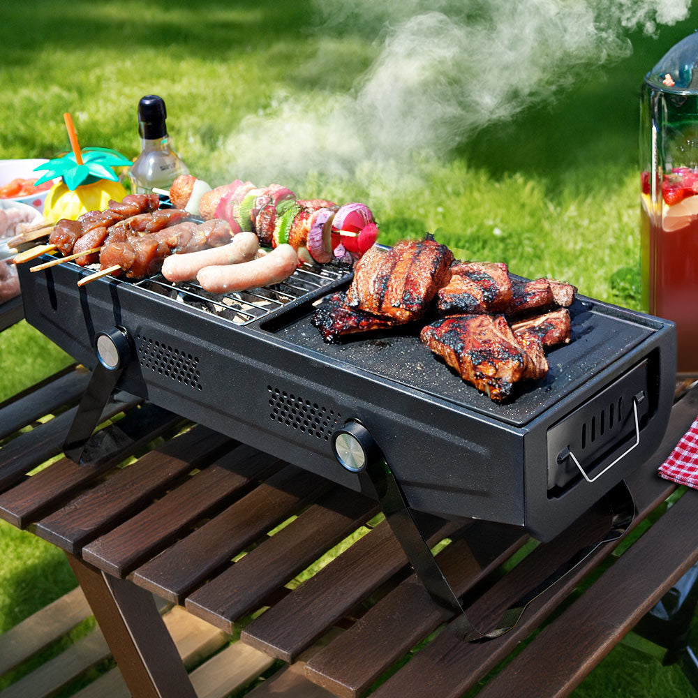 2 in 1 compact barbecue - Diverse kleuren